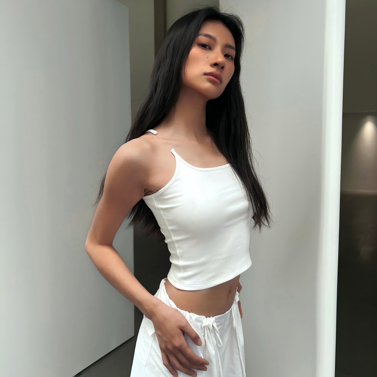 Invisible Strap Bra Top
