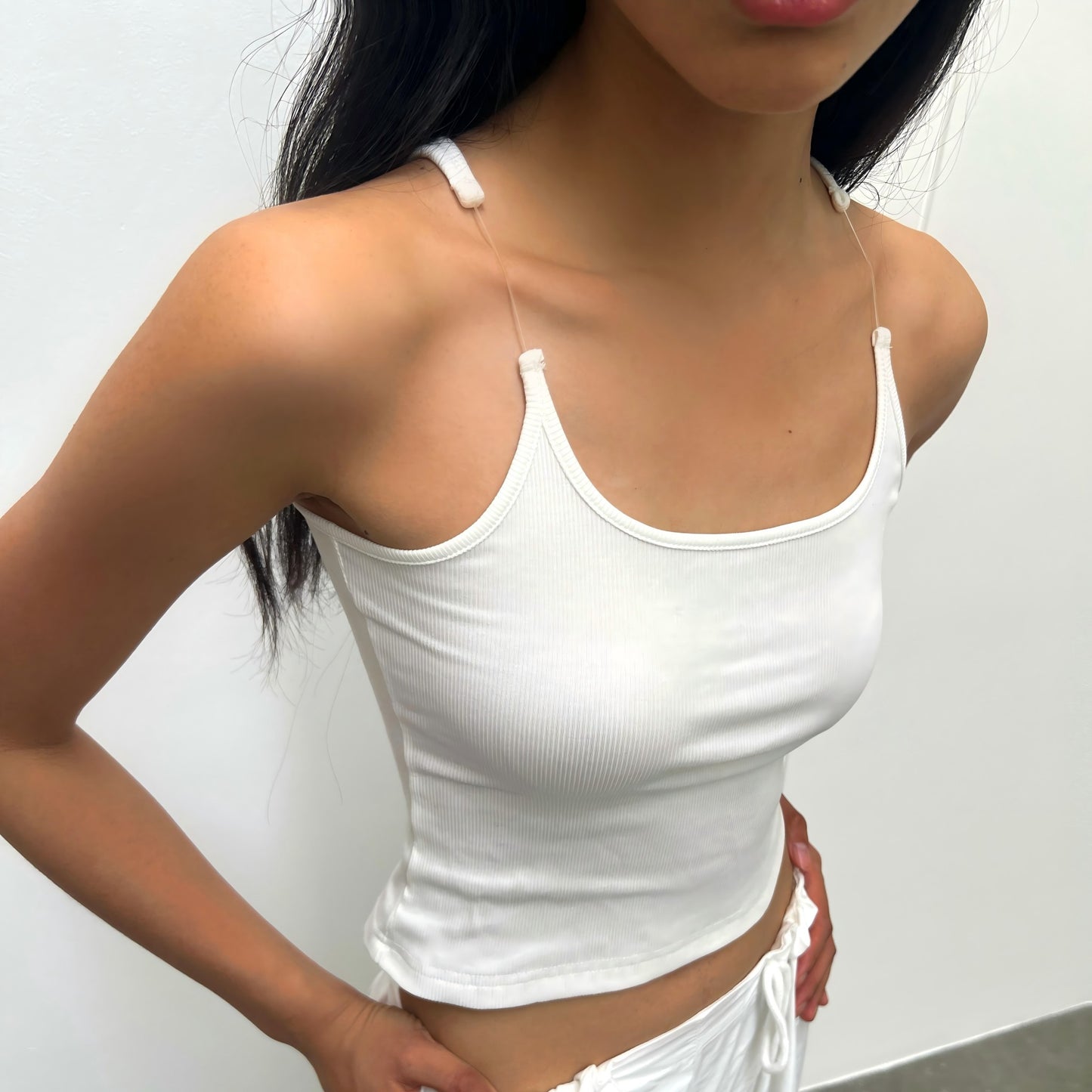Invisible Strap Bra Top