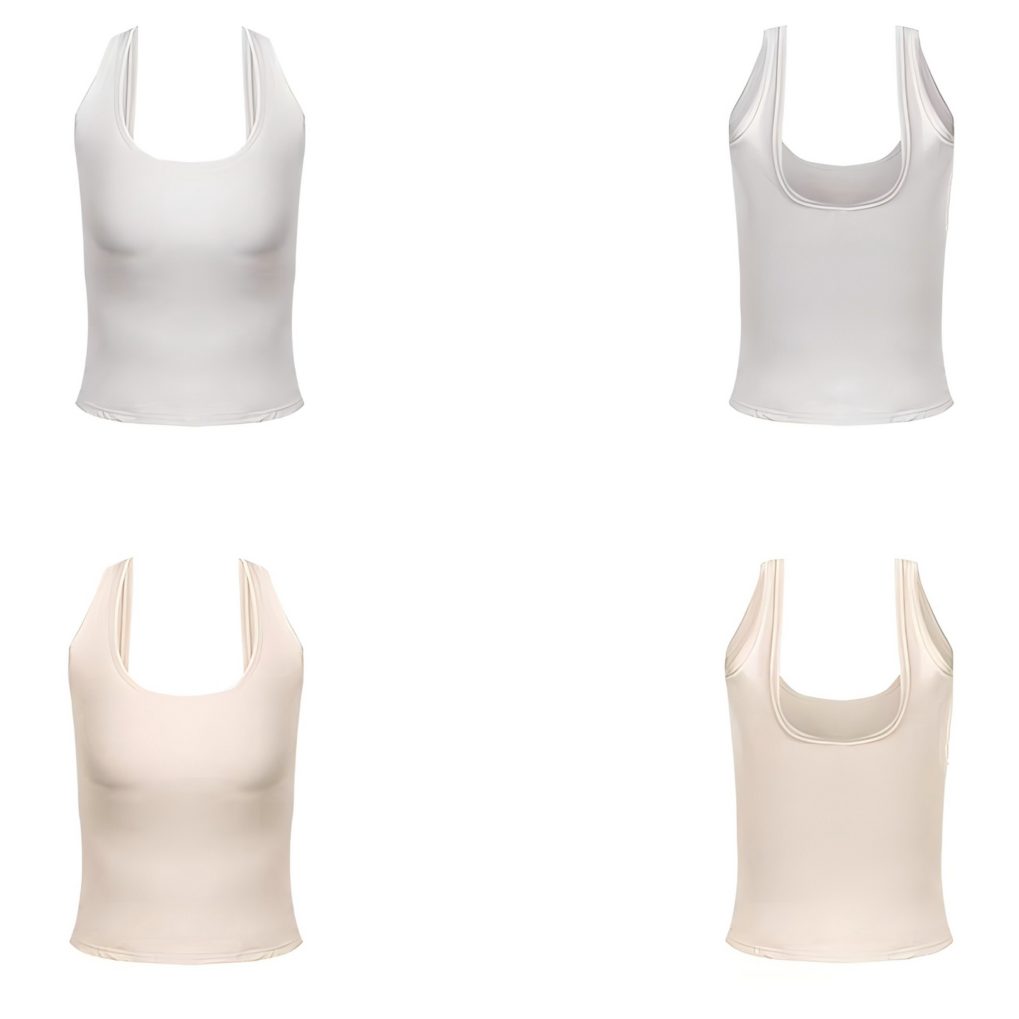 Backless sports vest