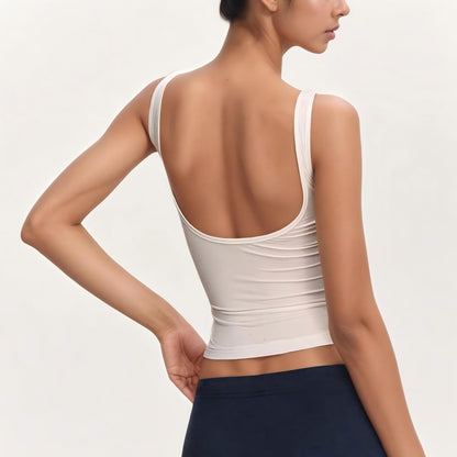 Backless sports vest
