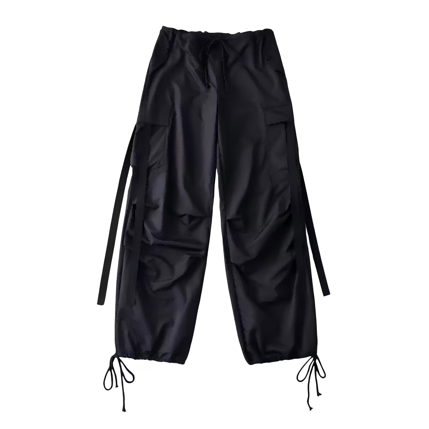 Tie Detail Work Pants
